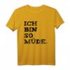 HapOwl Schlaf gut T-Shirt – Lustiges Übermüdete-Gamer Geschenk für Freunde, Nachtschicht und Schlafliebhaber