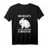 Hasen Hase Mir Reicht´s Ich Geh Zu Meinem Kaninchen T-Shirt - Lustiges Tierliebhaber-Shirt für Geburtstag & Weihnachten