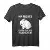 Hasen Hase Mir Reicht´s Ich Geh Zu Meinem Kaninchen T-Shirt - Lustiges Tierliebhaber-Shirt für Geburtstag & Weihnachten