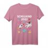 Kinder Schulkind 2022 Astronaut Im Weltraum Einschulung T-Shirt – Lustiges Geschenk für den Schulbeginn der 1. Klasse