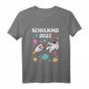 Kinder Schulkind 2022 Astronaut Im Weltraum Einschulung T-Shirt – Lustiges Geschenk für den Schulbeginn der 1. Klasse