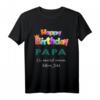 Happy Birthday Papa Geschenk T-Shirt – Toller Job Papa Outfit für Geburtstag & Überraschung von Familie, Mann oder Kind