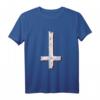 Inverted Cross Satanic T-Shirt – Dunkles Metal-Design für Gothic- und Satanismus-Fans