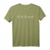 Trompete Herzschlag T-Shirt für Trompetenspieler - EKG Motiv, ideales Geschenk für Musiker und Bandmitglieder