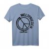 Weltfrieden Peace Symbol Globus T-Shirt – Geschenk für Friedensaktivisten, Hippies & Befürworter von Liebe und Harmonie