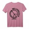 Weltfrieden Peace Symbol Globus T-Shirt – Geschenk für Friedensaktivisten, Hippies & Befürworter von Liebe und Harmonie