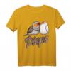 Zebrafinken T-Shirt PIEPS Geschenk - Niedliches Vogel-Design für Vogelhalter, perfekt zum Geburtstag, Weihnachten & Vatertag