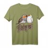 Zebrafinken T-Shirt PIEPS Geschenk - Niedliches Vogel-Design für Vogelhalter, perfekt zum Geburtstag, Weihnachten & Vatertag