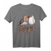 Zebrafinken T-Shirt PIEPS Geschenk - Niedliches Vogel-Design für Vogelhalter, perfekt zum Geburtstag, Weihnachten & Vatertag