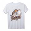 Zebrafinken T-Shirt PIEPS Geschenk - Niedliches Vogel-Design für Vogelhalter, perfekt zum Geburtstag, Weihnachten & Vatertag