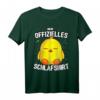 Mein Offizielles Schlafshirt mit Küken - Lustiges Hähnchen Schlaf T-Shirt für entspannte Tage und als Geschenk für Tier- und Kawaii-Fans