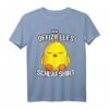 Mein Offizielles Schlafshirt mit Küken - Lustiges Hähnchen Schlaf T-Shirt für entspannte Tage und als Geschenk für Tier- und Kawaii-Fans