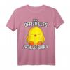 Mein Offizielles Schlafshirt mit Küken - Lustiges Hähnchen Schlaf T-Shirt für entspannte Tage und als Geschenk für Tier- und Kawaii-Fans