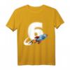 Kinder Rakete T-Shirt für 6. Geburtstag – Weltraum Raumschiff Design für Jungen und Mädchen