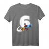 Kinder Rakete T-Shirt für 6. Geburtstag – Weltraum Raumschiff Design für Jungen und Mädchen