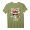 Pirate Dad Jolly Roger Familie Matching T-Shirt - Perfektes Piratenoutfit für Kreuzfahrt, Piratennacht & Piraten-Tag in der Schule