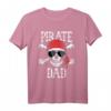 Pirate Dad Jolly Roger Familie Matching T-Shirt - Perfektes Piratenoutfit für Kreuzfahrt, Piratennacht & Piraten-Tag in der Schule