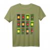 Lustiges Mülltonnen T-Shirt mit 12 Mülltonnen Design – Perfekt für Umweltfans und Recycling-Enthusiasten