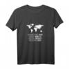 Geburtsort Erde Rasse Mensch Politik Freiheit Religion Liebe T-Shirt - Aussagekräftiges Statement-Shirt für gesellschaftliches Engagement