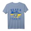 Karte der Ukraine Slava Ukraini Glory To Ukraine Flagge T-Shirt – Patriotische Unterstützung & Nationalstolz für Damen & Herren
