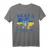 Karte der Ukraine Slava Ukraini Glory To Ukraine Flagge T-Shirt – Patriotische Unterstützung & Nationalstolz für Damen & Herren
