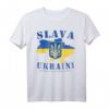 Karte der Ukraine Slava Ukraini Glory To Ukraine Flagge T-Shirt – Patriotische Unterstützung & Nationalstolz für Damen & Herren