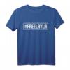 #freelayla Party Sommerdesign T-Shirt - Supporter-Shirt für Sommerhit #freelayla, Mallorca Urlaub & Partys
