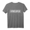 #freelayla Party Sommerdesign T-Shirt - Supporter-Shirt für Sommerhit #freelayla, Mallorca Urlaub & Partys