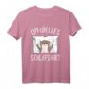 Offizielles Schlafshirt Otter Pyjama Schlaf T-Shirt - Lustiges Tiermotiv, Bequemes Nachthemd & Geschenkidee für Tierliebhaber