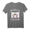 Offizielles Schlafshirt Otter Pyjama Schlaf T-Shirt - Lustiges Tiermotiv, Bequemes Nachthemd & Geschenkidee für Tierliebhaber