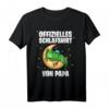 Personalisiertes Schlafshirt mit T-Rex Motiv - Lustiges Nachthemd für Männer, Frauen, Jungen & Mädchen als Weihnachts- oder Geburtstagsgeschenk