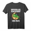 Personalisiertes Schlafshirt mit T-Rex Motiv - Lustiges Nachthemd für Männer, Frauen, Jungen & Mädchen als Weihnachts- oder Geburtstagsgeschenk