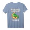 Personalisiertes Schlafshirt mit T-Rex Motiv - Lustiges Nachthemd für Männer, Frauen, Jungen & Mädchen als Weihnachts- oder Geburtstagsgeschenk