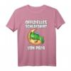 Personalisiertes Schlafshirt mit T-Rex Motiv - Lustiges Nachthemd für Männer, Frauen, Jungen & Mädchen als Weihnachts- oder Geburtstagsgeschenk