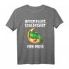 Personalisiertes Schlafshirt mit T-Rex Motiv - Lustiges Nachthemd für Männer, Frauen, Jungen & Mädchen als Weihnachts- oder Geburtstagsgeschenk