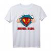 Herren Super Papa Hero T-Shirt – Originelles Geschenk für Vatertag, Geburtstag & Weihnachten mit Superhelden Design