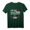 Kinder Hab Papa Lieb T-Shirt – Süßes Geschenk für Kinder zu Vatertag, Geburtstag & Weihnachten, um Papa zu zeigen, wie sehr sie ihn lieben