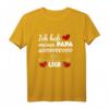 Kinder Hab Papa Lieb T-Shirt – Süßes Geschenk für Kinder zu Vatertag, Geburtstag & Weihnachten, um Papa zu zeigen, wie sehr sie ihn lieben