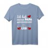 Kinder Hab Papa Lieb T-Shirt – Süßes Geschenk für Kinder zu Vatertag, Geburtstag & Weihnachten, um Papa zu zeigen, wie sehr sie ihn lieben