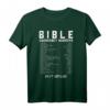 Bible Emergency Numbers Verse God Jesus Faith Christian T-Shirt – Inspirierende religiöse Geschenkidee für Christen, Pastoren und Kirchendienst