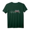 Pfeifenraucher T-Shirt mit Herzschlag - Geschenkidee für Pfeifenliebhaber & Tabakfans, perfekt für Geburtstag & Weihnachten