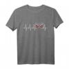 Pfeifenraucher T-Shirt mit Herzschlag - Geschenkidee für Pfeifenliebhaber & Tabakfans, perfekt für Geburtstag & Weihnachten