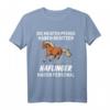 Lustiges Haflinger Personal Reiter Geschenk Pferd T-Shirt - Witziges Geschenk für Pferdeliebhaber, Reiter & Haflinger Fans zu Geburtstag & Weihnachten