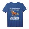 Lustiges Haflinger Personal Reiter Geschenk Pferd T-Shirt - Witziges Geschenk für Pferdeliebhaber, Reiter & Haflinger Fans zu Geburtstag & Weihnachten