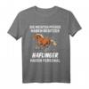 Lustiges Haflinger Personal Reiter Geschenk Pferd T-Shirt - Witziges Geschenk für Pferdeliebhaber, Reiter & Haflinger Fans zu Geburtstag & Weihnachten