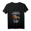 Damen Haflinger Glitzer Pferd Reiten Geschenk T-Shirt mit V-Ausschnitt – Lustiges Pferdeliebhaber-Shirt für Reiterinnen, Pferdefans & Pferdebesitzer