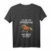 Damen Haflinger Glitzer Pferd Reiten Geschenk T-Shirt mit V-Ausschnitt – Lustiges Pferdeliebhaber-Shirt für Reiterinnen, Pferdefans & Pferdebesitzer
