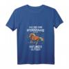 Damen Haflinger Glitzer Pferd Reiten Geschenk T-Shirt mit V-Ausschnitt – Lustiges Pferdeliebhaber-Shirt für Reiterinnen, Pferdefans & Pferdebesitzer