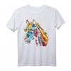 Pferd Kunstwerk Bunt Sonnenbrille - Tier Pferd T-Shirt für Tierliebhaber und Pferdefans, Geschenkidee für Freunde & Familie