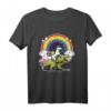 Unicorn Riding T-Rex With A Cat T-Shirt – Fantasievolles Geschenk für Märchen- und Dinosaurierfans, Männer, Frauen & Kinder